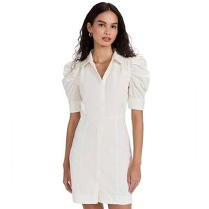 FRAME Women's Gillian Dress Color ECRU (WHITE)